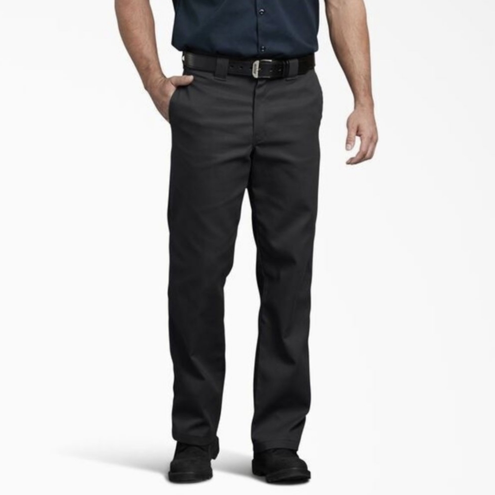 Dickies The Original Work Pant Original Fit 874 Center Crease Black 38 x 34 NWT